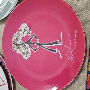 Nicole Kidman Collectible Plate Churchill Whatever it Takes, Designed & Signed